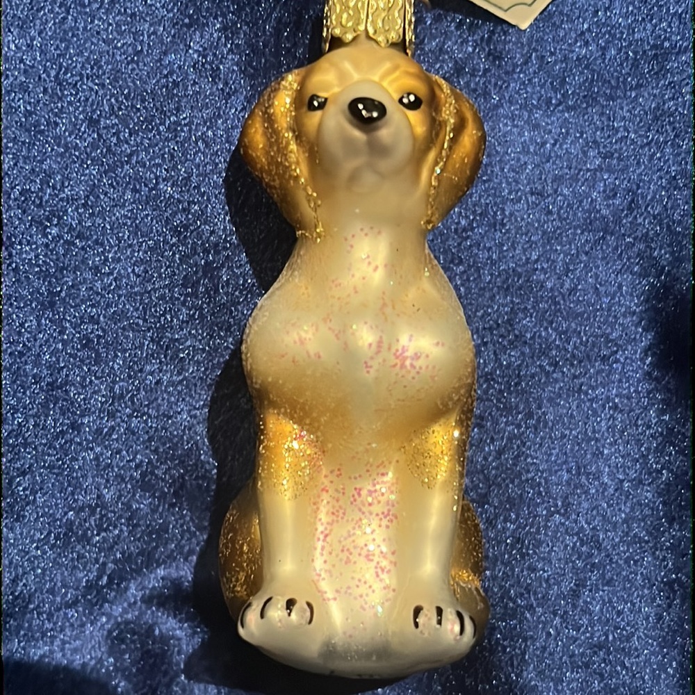 Beagle Dog Old World Christmas Ornament